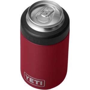 YETI Rambler 12 oz. Colster Can Insulator for Standard Size Cans, Solar Flare(Harvest Red)