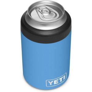 YETI Rambler 12 oz. Colster Can Insulator for Standard Size Cans, Solar Flare(Pacific Blue)