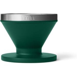 YETI Pour Over Coffee Maker Accessory Ramblers, Designed for Perfect Coffee Extraction Anywhere, Stainless Steel, fits any V60 Filter, Black Forest Green(Black Forest Green)