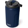 YETI Silo 40 oz Insulated Magslider Straw Cap Water Jug – Leakproof, Lightweight Sports Bottle with Fence Hook Handle – Keeps Drinks Ice-Cold – Ideal for Gym, Sports & Tournaments, Black(Navy)