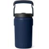 YETI Silo 40 oz Insulated Magslider Straw Cap Water Jug – Leakproof, Lightweight Sports Bottle with Fence Hook Handle – Keeps Drinks Ice-Cold – Ideal for Gym, Sports & Tournaments, Black(Navy)
