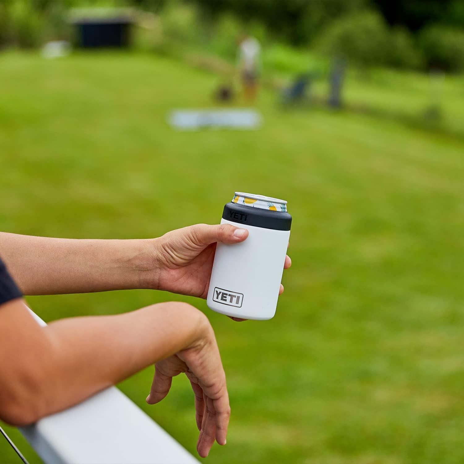 imageYETI Rambler 12 oz Colster Can Insulator for Standard Size Cans VenomWhite No Can Insert