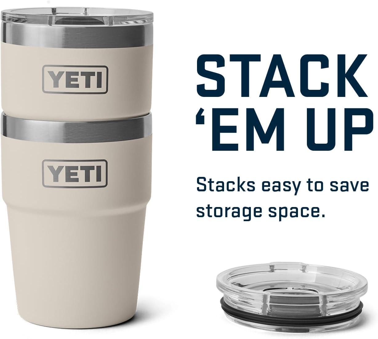 imageYETI Rambler 16 oz Stackable Tumbler Vacuum Insulated Stainless Steel with MagSlider Lid Stackable Vacuum Insulated MagSlider Lid Stackable Vacuum Insulated MagSlider LidCape Taupe