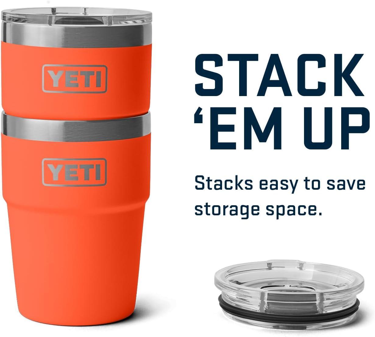 imageYETI Rambler 16 oz Stackable Tumbler Vacuum Insulated Stainless Steel with MagSlider Lid Stackable Vacuum Insulated MagSlider Lid Stackable Vacuum Insulated MagSlider LidPapaya