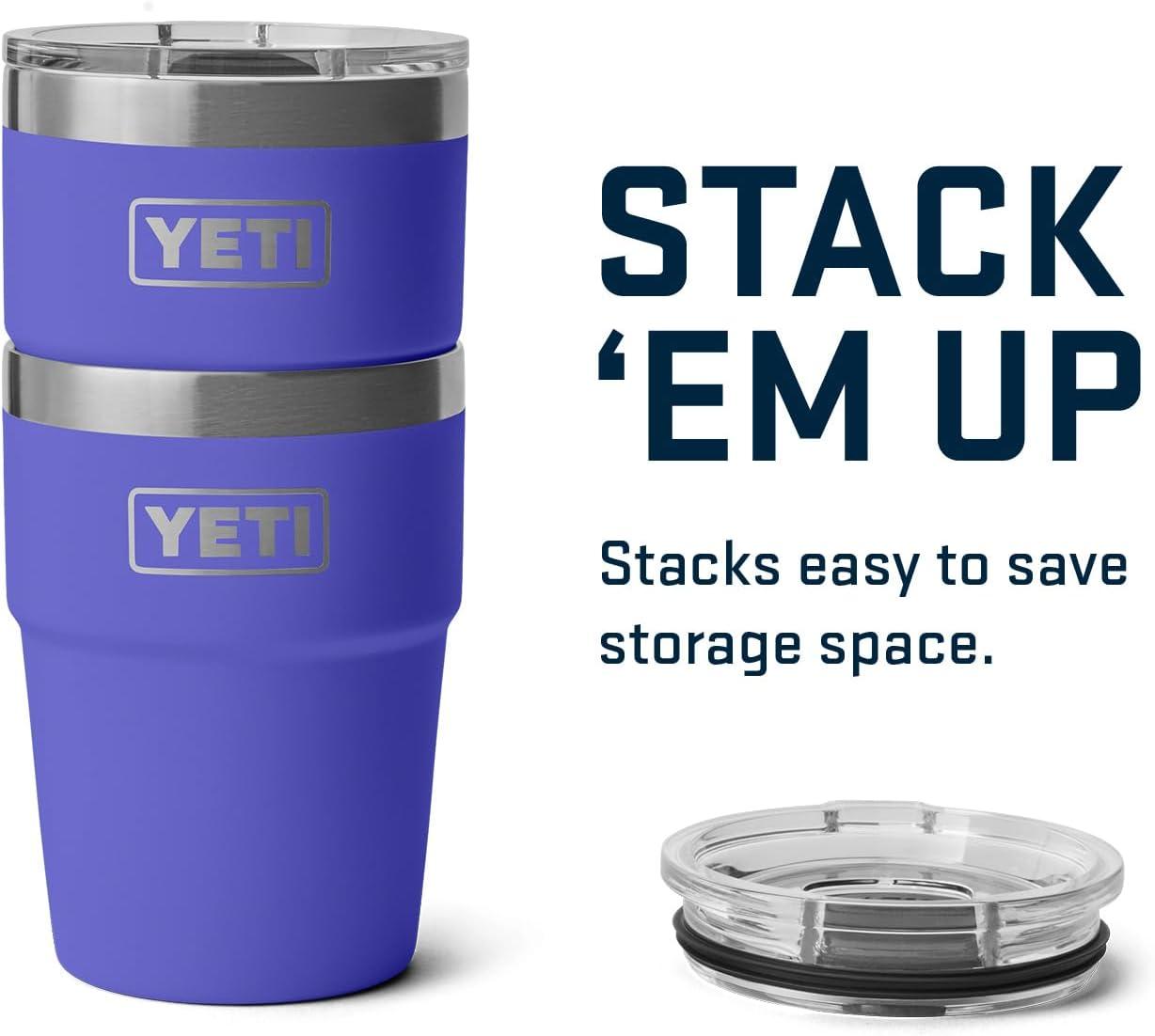 imageYETI Rambler 16 oz Stackable Tumbler Vacuum Insulated Stainless Steel with MagSlider Lid Stackable Vacuum Insulated MagSlider Lid Stackable Vacuum Insulated MagSlider LidUltramarine Violet