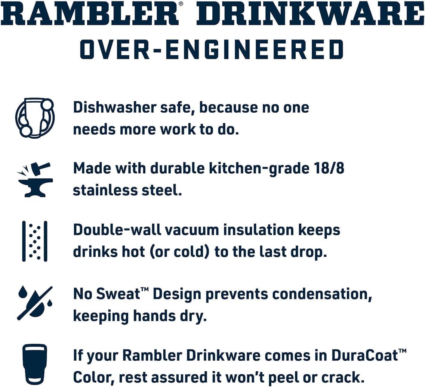 imageYETI Rambler 30 oz Tumbler Stainless Steel Vacuum Insulated with MagSlider Lid RidgelineRidgeline
