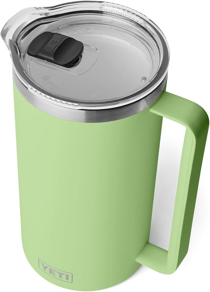 imageYETI Rambler 64 oz Pitcher Vacuum Insulated Stainless Steel with MagSlider Lid RidgelineKey Lime