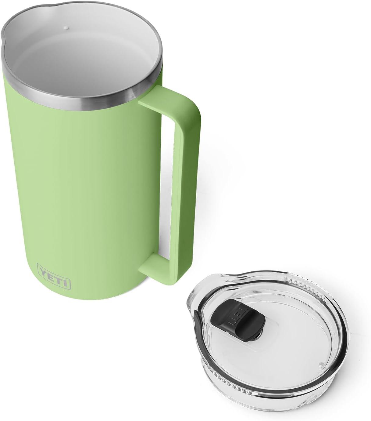 imageYETI Rambler 64 oz Pitcher Vacuum Insulated Stainless Steel with MagSlider Lid RidgelineKey Lime