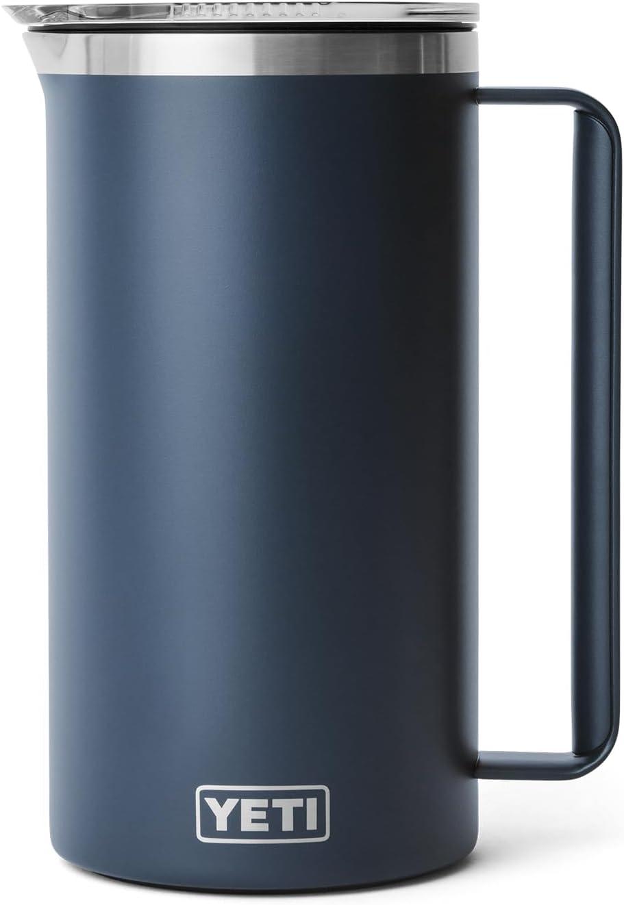 imageYETI Rambler 64 oz Pitcher Vacuum Insulated Stainless Steel with MagSlider Lid RidgelineNavy
