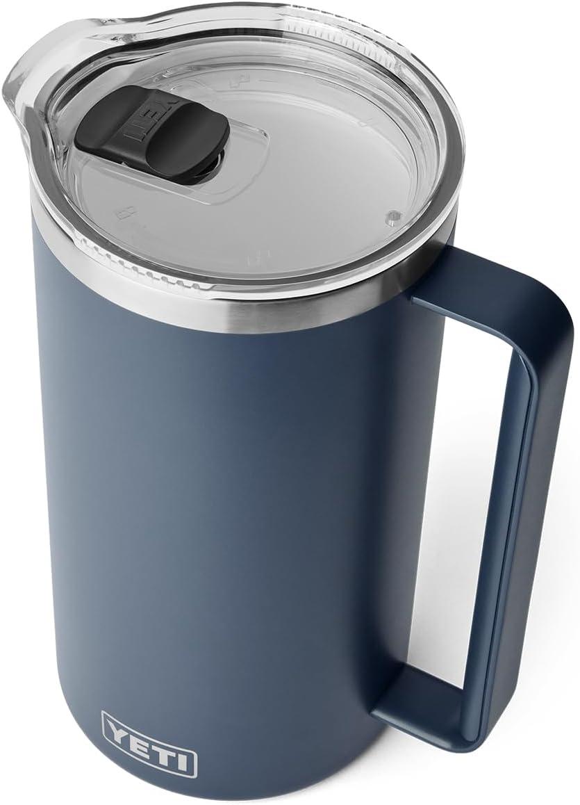 imageYETI Rambler 64 oz Pitcher Vacuum Insulated Stainless Steel with MagSlider Lid RidgelineNavy