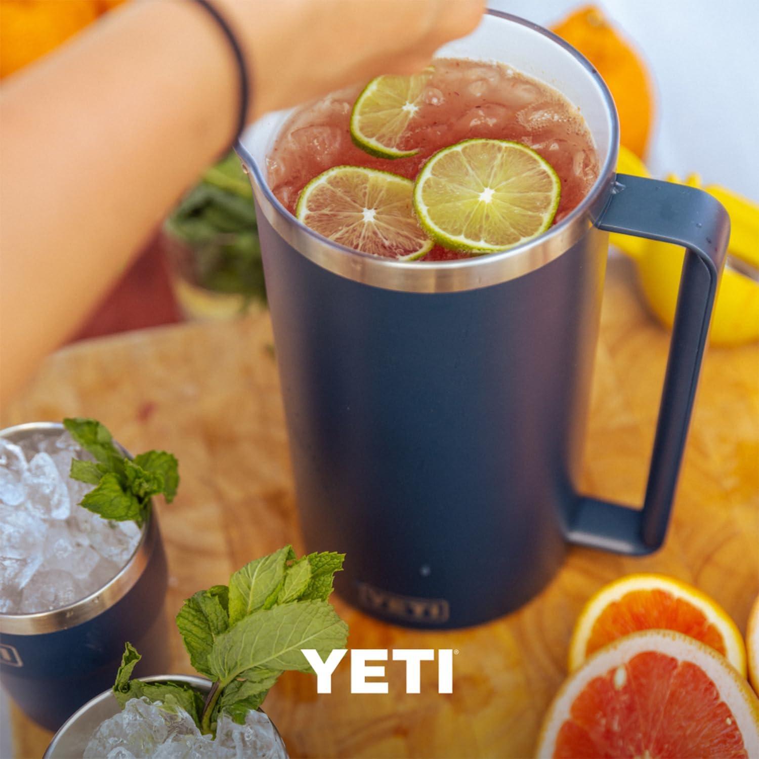 imageYETI Rambler 64 oz Pitcher Vacuum Insulated Stainless Steel with MagSlider Lid RidgelineNavy