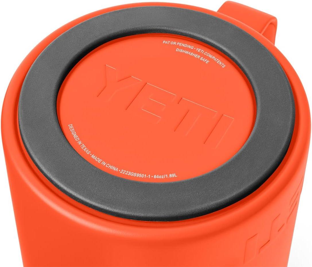 imageYETI Rambler 64 oz Pitcher Vacuum Insulated Stainless Steel with MagSlider Lid RidgelinePapaya