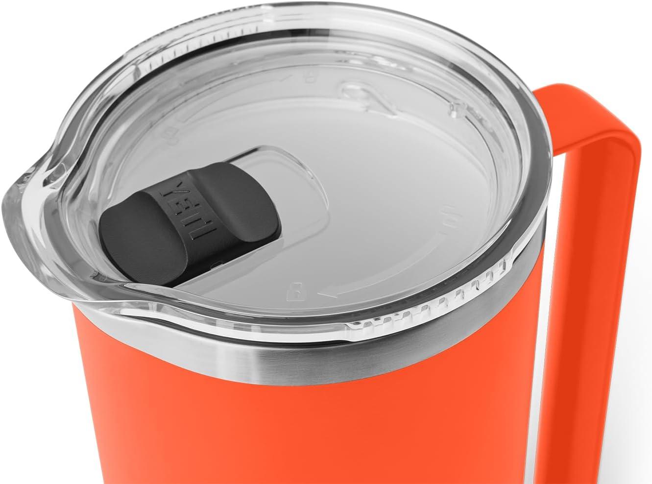 imageYETI Rambler 64 oz Pitcher Vacuum Insulated Stainless Steel with MagSlider Lid RidgelinePapaya