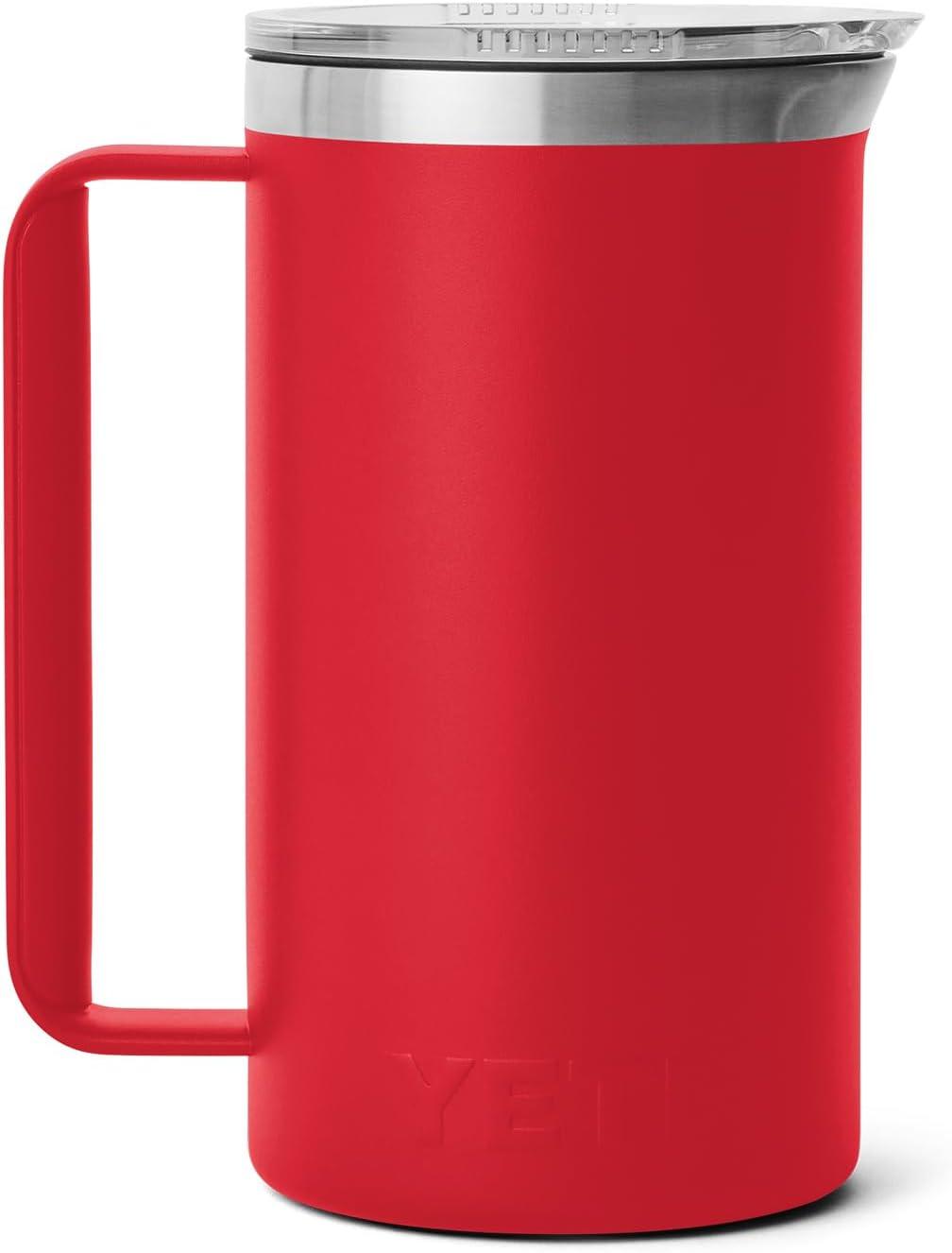 imageYETI Rambler 64 oz Pitcher Vacuum Insulated Stainless Steel with MagSlider Lid RidgelineRescue Red