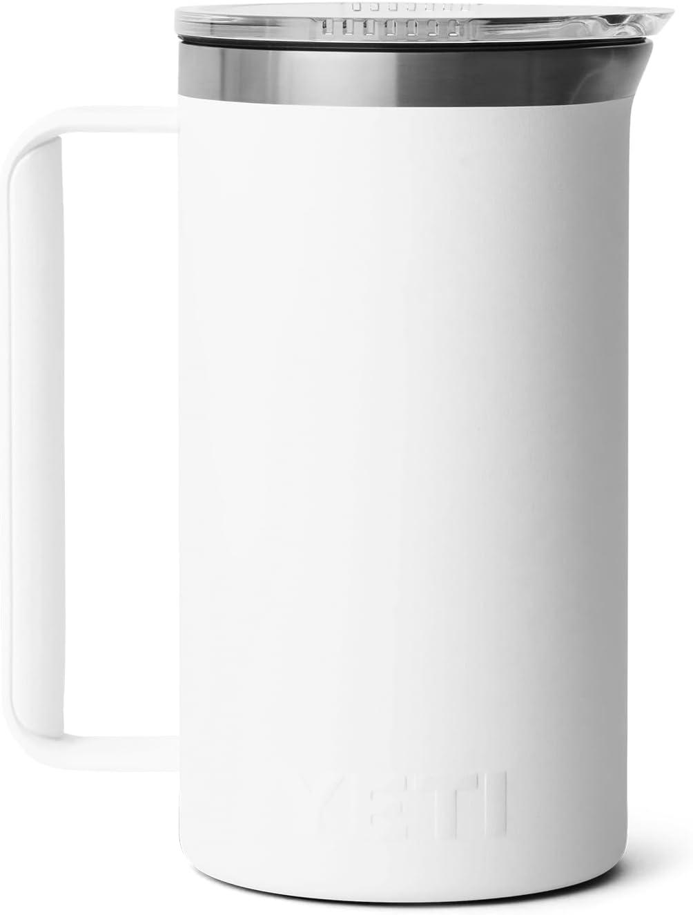 imageYETI Rambler 64 oz Pitcher Vacuum Insulated Stainless Steel with MagSlider Lid RidgelineWhite
