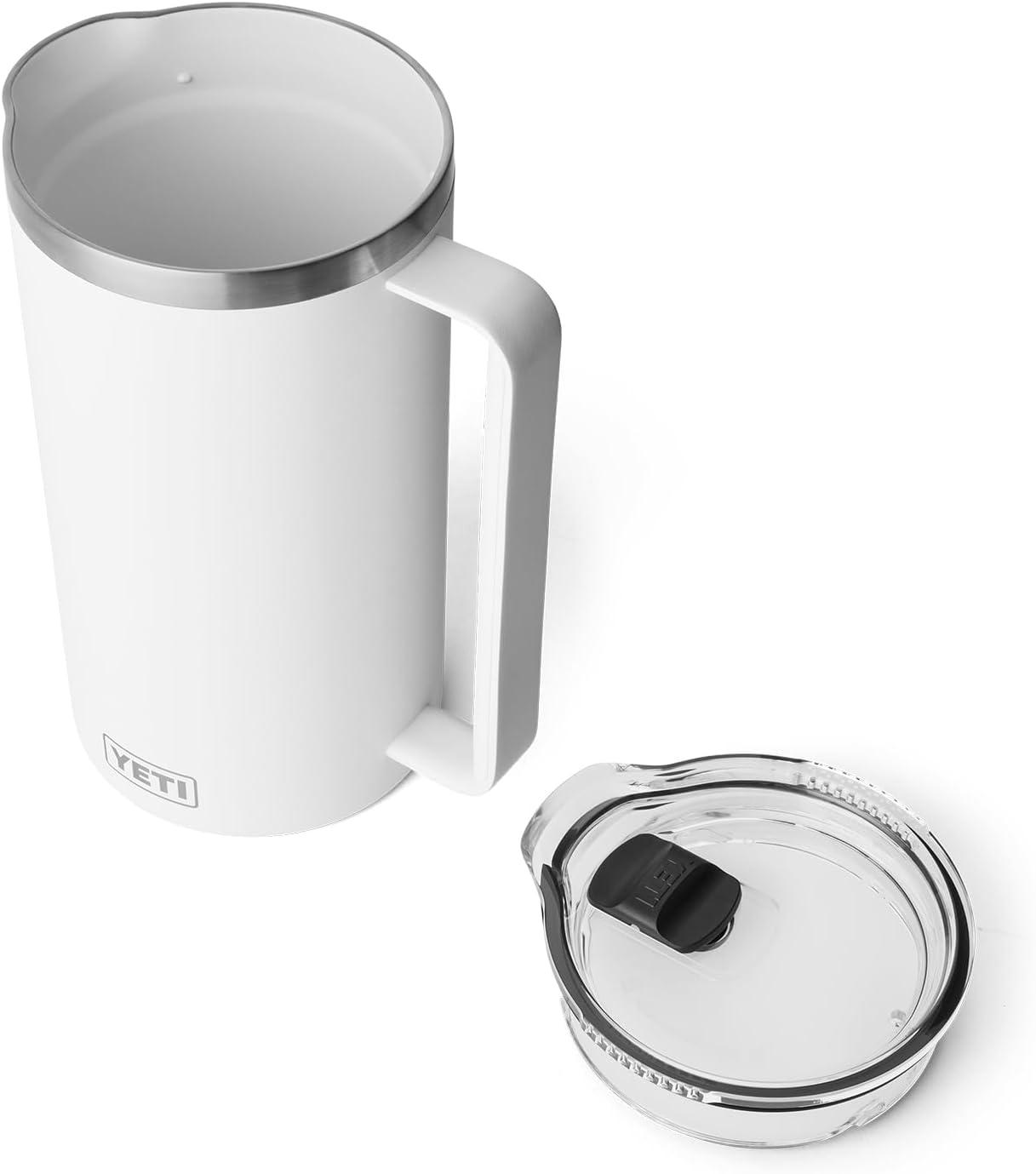 imageYETI Rambler 64 oz Pitcher Vacuum Insulated Stainless Steel with MagSlider Lid RidgelineWhite