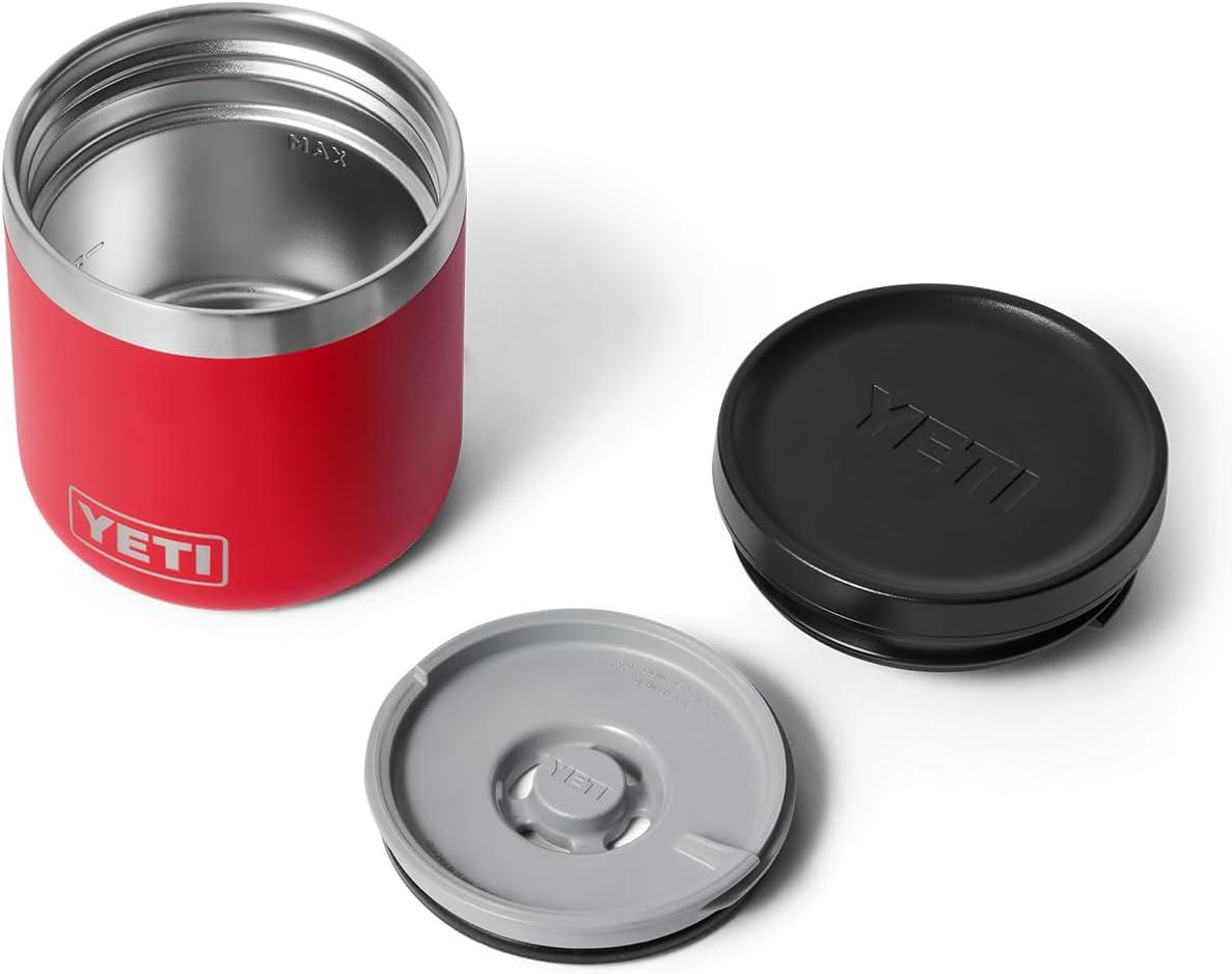 imageYETI Rambler 8 oz Food Jar Vacuum Insulated Stainless Steel With Airtight Lid RidgelineRescue Red