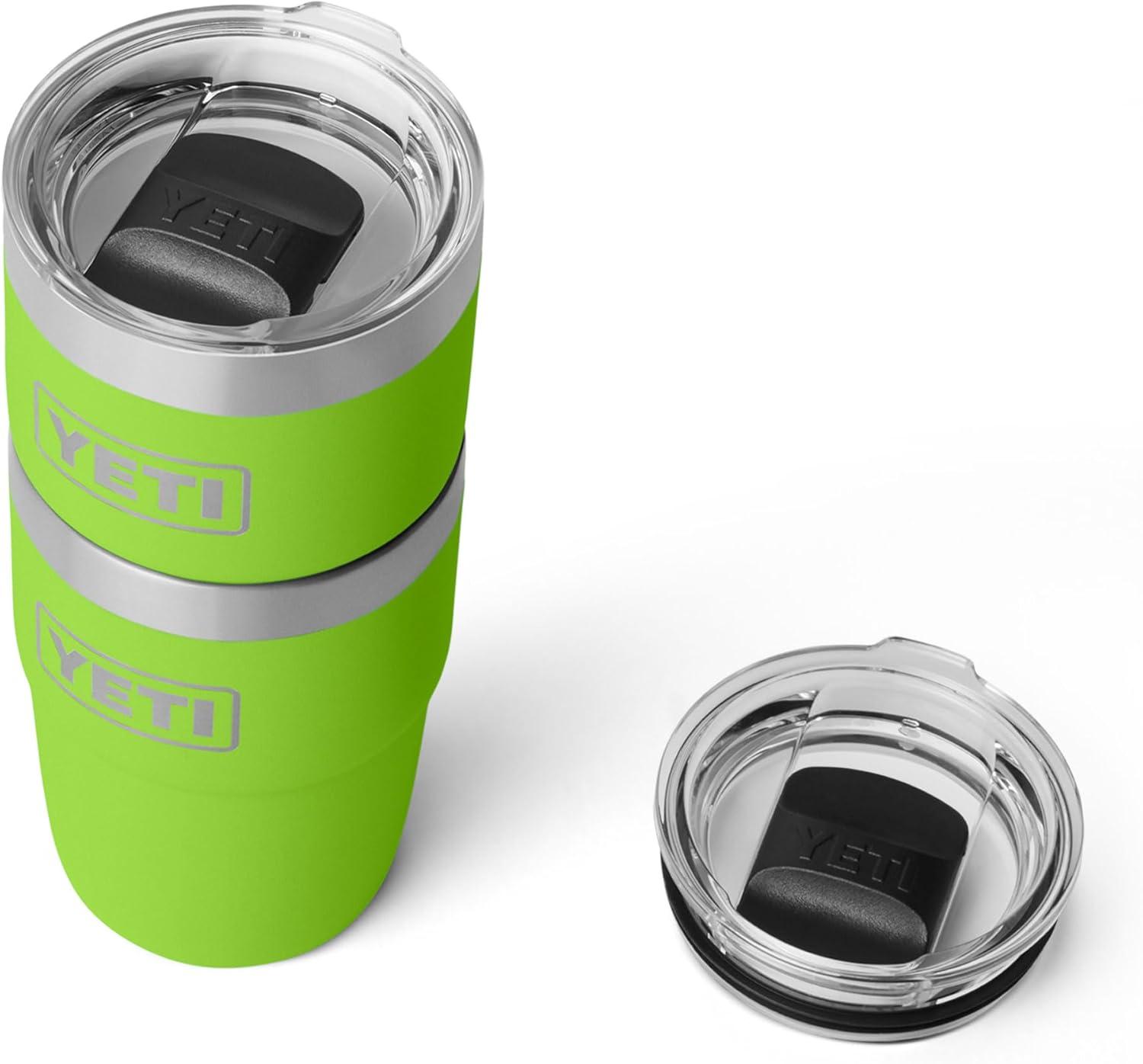 imageYETI Rambler 8 oz Insulated Coffee Mug with Lid Stackable DoubleWall Vacuum Insulated Coffee Cup DuraSip Ceramic Lining BaristaFriendly Design Stainless Steel Dishwasher SafeVenom