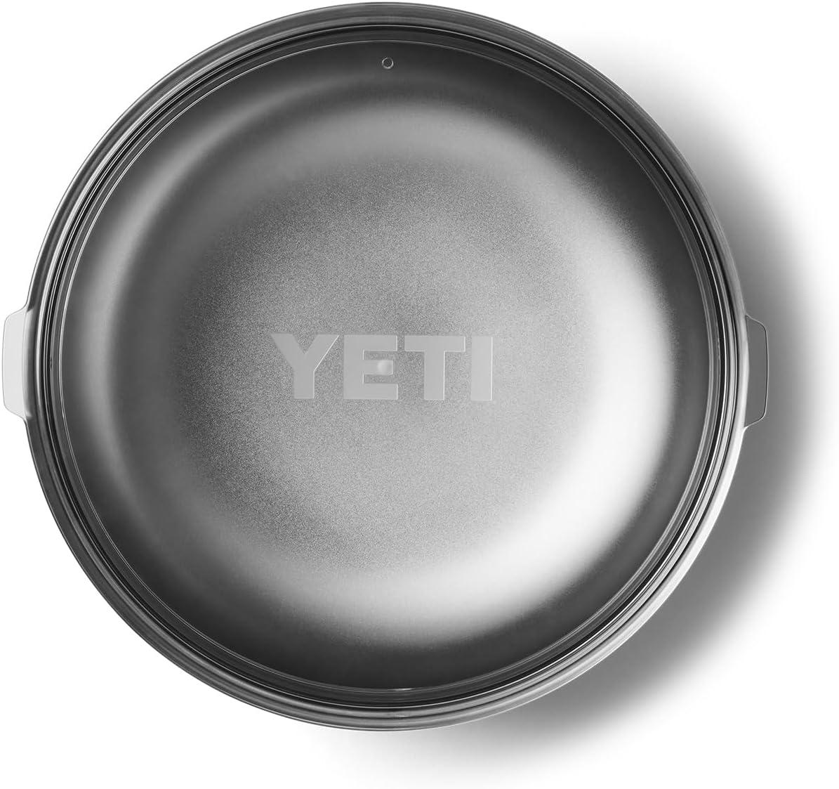 imageYETI Rambler Low Bowl Vacuum Insulated Stackable and Nestable Stainless Steel Bowl with Lid 16 Quart RidgelineCherry Blossom Textured