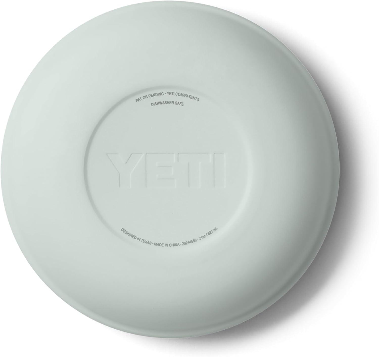 imageYETI Rambler Low Bowl Vacuum Insulated Stackable and Nestable Stainless Steel Bowl with Lid 16 Quart RidgelineRidgeline