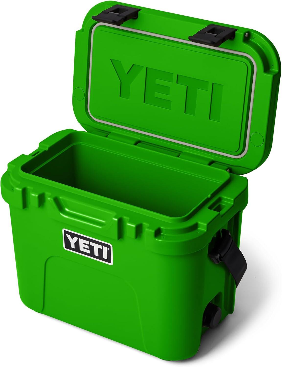 imageYETI Roadie 15 Hard Cooler with DoubleDuty Shoulder StrapCanopy Green