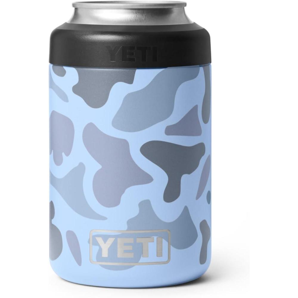 imageYETI Rambler 12 oz Colster Can Insulator for Standard Size Cans VenomBlue Camo No Can Insert