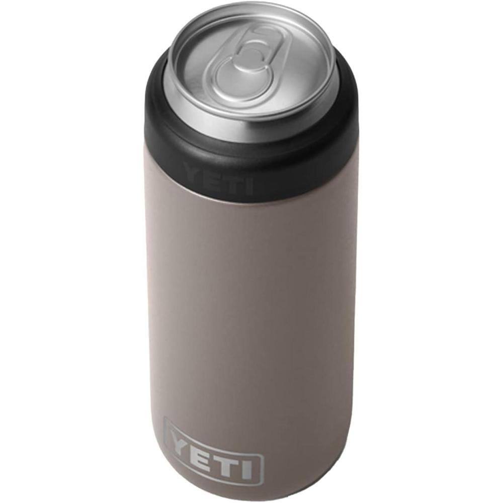 imageYETI Rambler 12 oz Colster Slim Can Insulator for the Slim Hard Seltzer Cans RidgelineSharptail Taupe With Can Insert