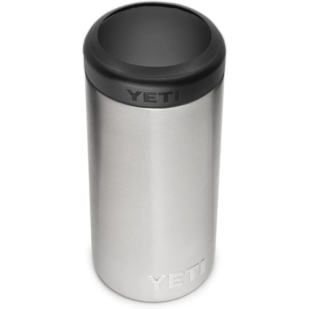 imageYETI Rambler 12 oz Colster Slim Can Insulator for the Slim Hard Seltzer Cans RidgelineStainless No Can Insert