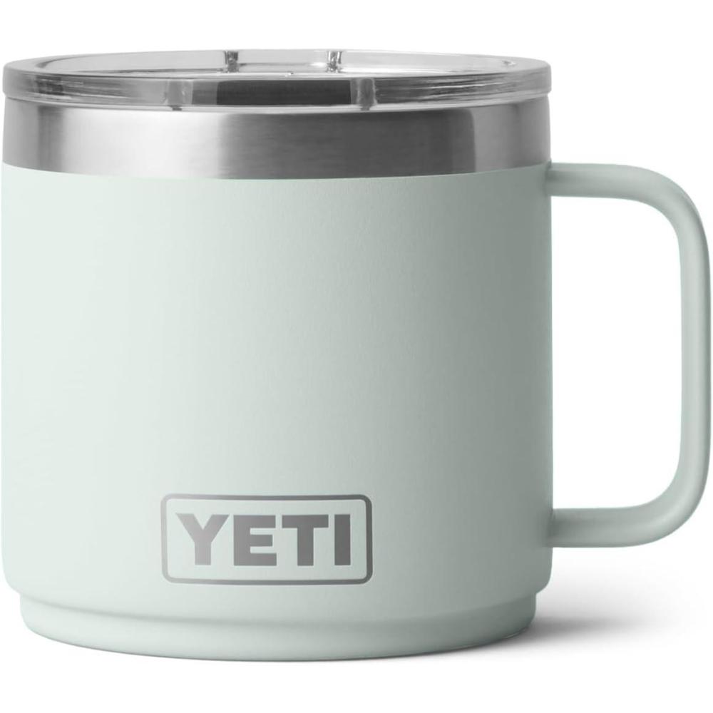imageYETI Rambler 14 oz Ceramic Lined Stackable Mug Vacuum Insulated Stainless Steel with MagSlider Lid RidgelineRidgeline