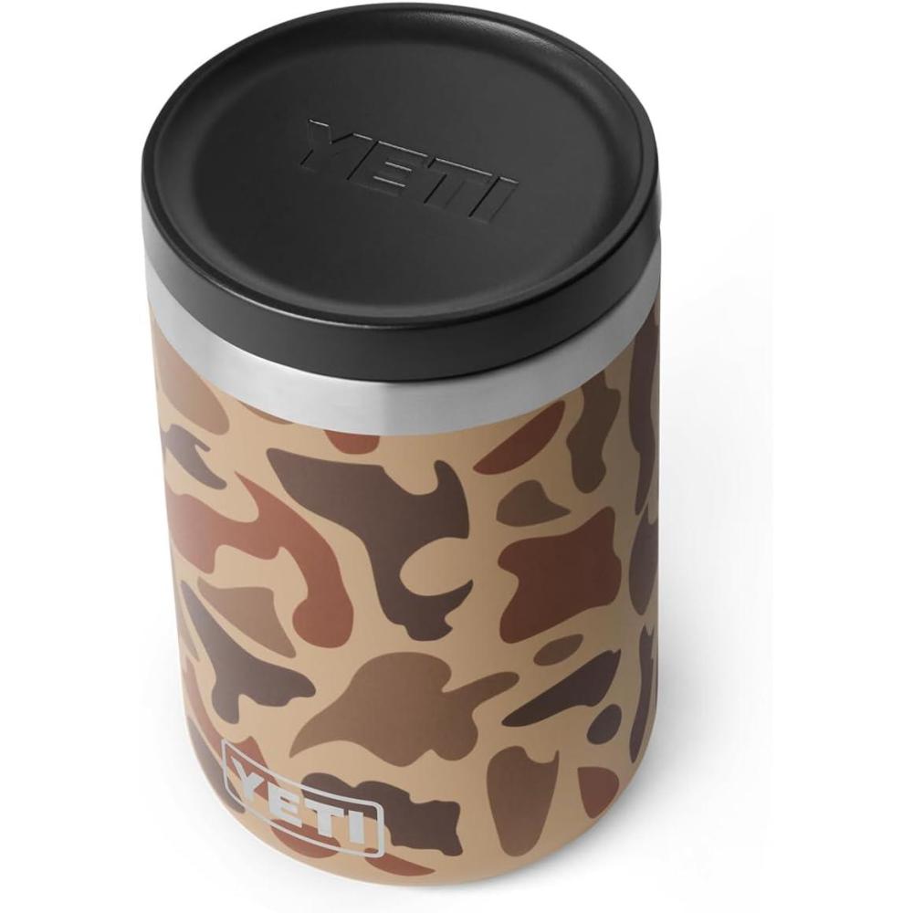imageYETI Rambler 16 oz Food Jar Vacuum Insulated Stainless Steel With Airtight Lid RidgelineWetlands Camo