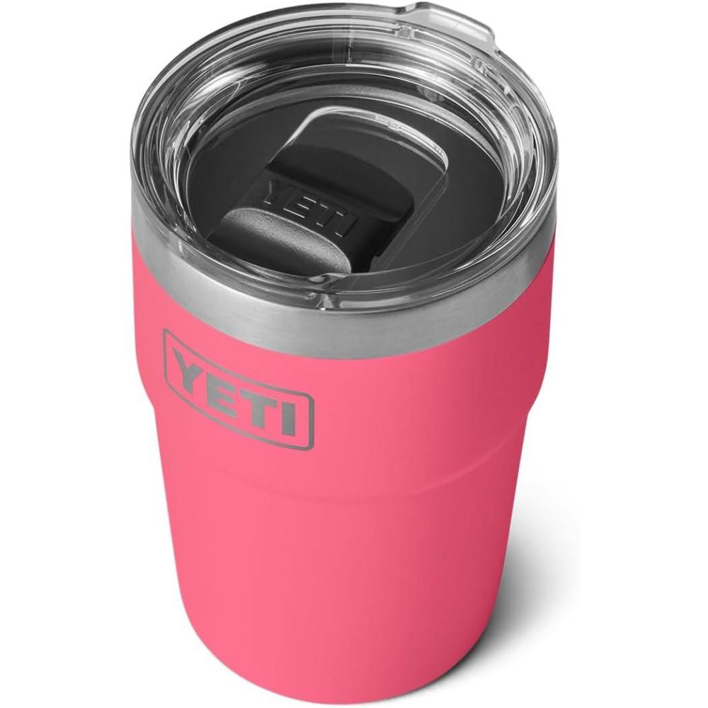 imageYETI Rambler 16 oz Stackable Tumbler Vacuum Insulated Stainless Steel with MagSlider Lid Stackable Vacuum Insulated MagSlider Lid Stackable Vacuum Insulated MagSlider LidTropical Pink