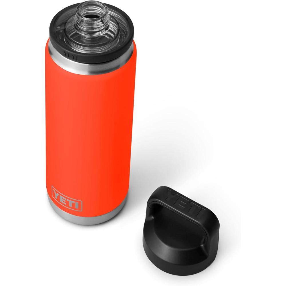 imageYETI Rambler 26 oz Bottle Vacuum Insulated Leakproof Stainless Steel with Chug CapSolar Flare