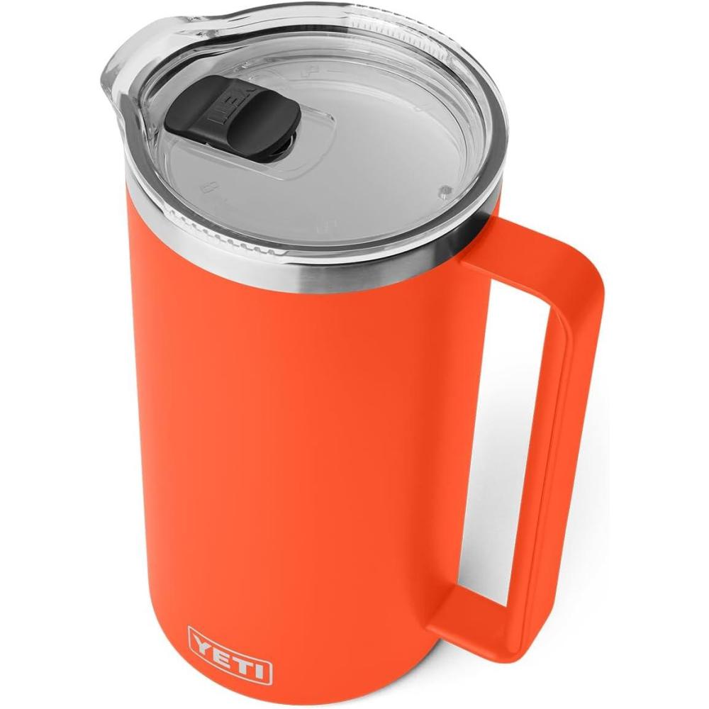 imageYETI Rambler 64 oz Pitcher Vacuum Insulated Stainless Steel with MagSlider Lid RidgelinePapaya