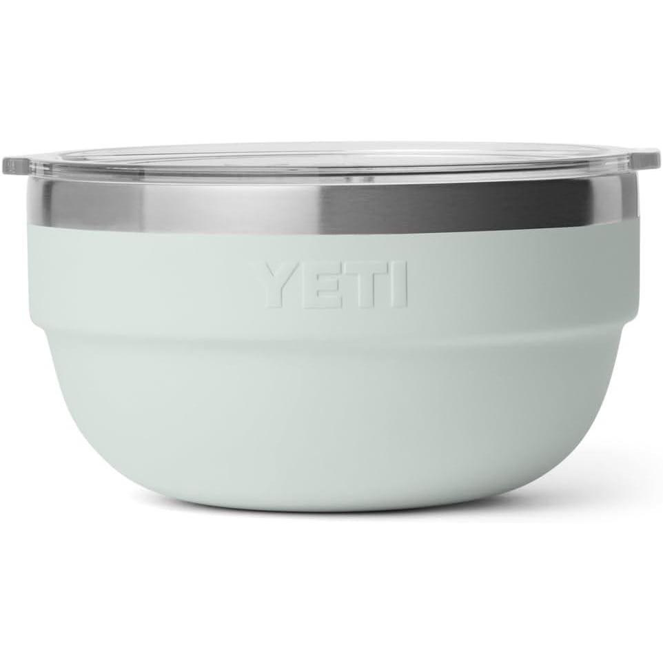 imageYETI Rambler Bowl Vacuum Insulated Stackable and Nestable Stainless Steel Bowl with Lid 45 Quart RidgelineRidgeline