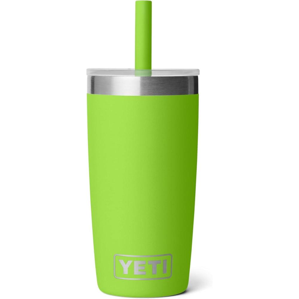 imageYETI Rambler Jr 10 Oz Tumbler with Silicone Straw LidVenom