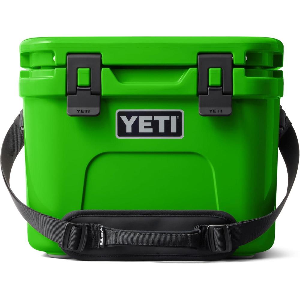 imageYETI Roadie 15 Hard Cooler with DoubleDuty Shoulder StrapCanopy Green