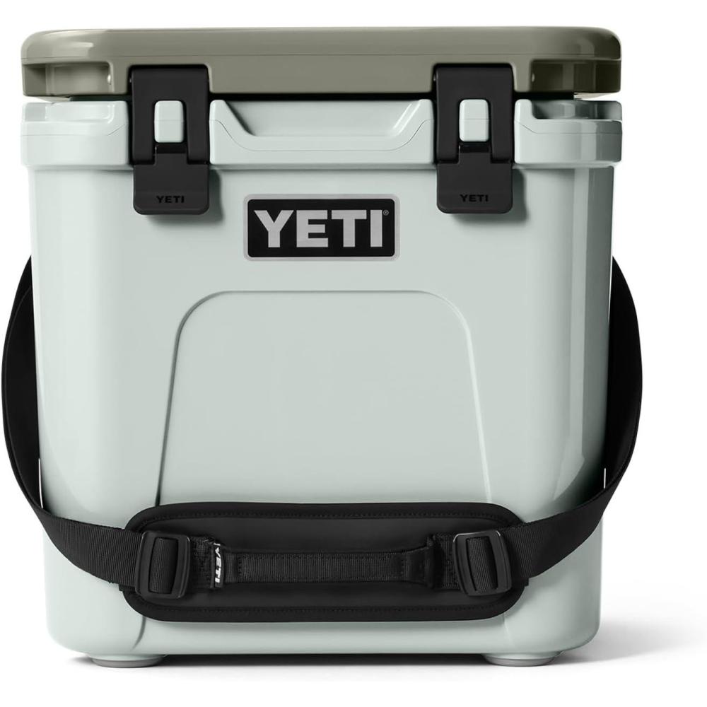 imageYETI Roadie 24 20 Hard Cooler with DoubleDuty Shoulder Strap and Drain PlugRidgeline