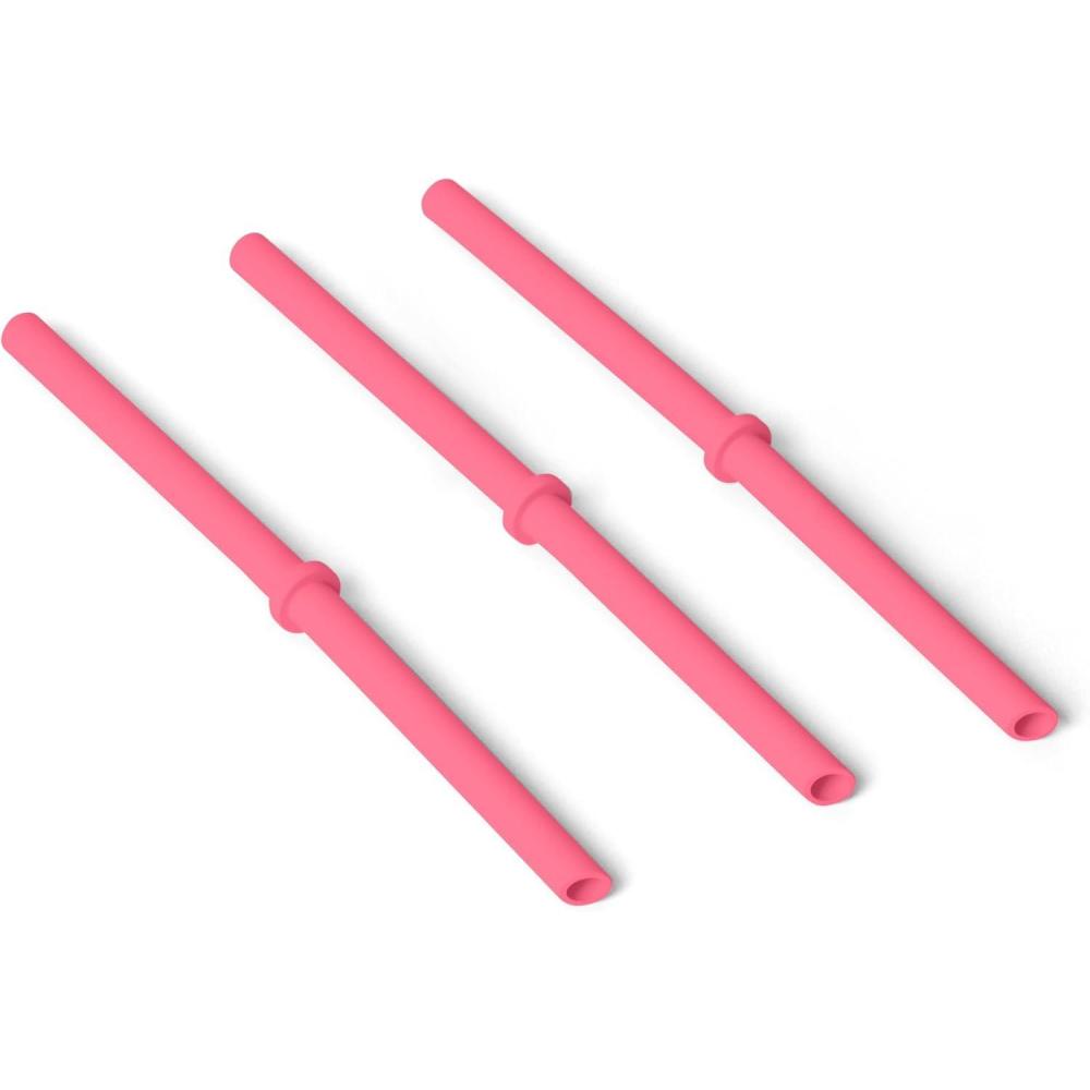 imageYETI Silicone Adjustable Straw Pack Dishwasher Safe Easy Sipping UltraDurable MultiColorTropical Pink