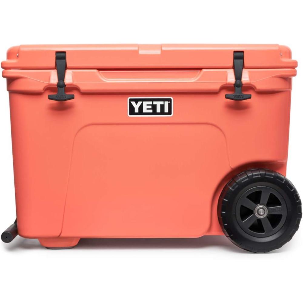 imageYETI Tundra Haul Portable Wheeled CoolerCoral