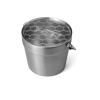 YETI Beverage/Ice Bucket, Holds 6 Longnecks or 3 Bottles of Wine(Stainless)