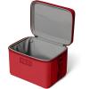 YETI Daytrip 9L Insulated Soft Cooler Lunch Box, Black(Rescue Red)