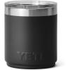 YETI Rambler 10 oz Ceramic Lined Lowball 2.0, Vacuum Insulated with MagSlider Lid, Cape Taupe(Black)