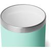 YETI Rambler 10 oz Ceramic Lined Lowball 2.0, Vacuum Insulated with MagSlider Lid, Cape Taupe(Seafoam)