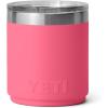 YETI Rambler 10 oz Ceramic Lined Lowball 2.0, Vacuum Insulated with MagSlider Lid, Cape Taupe(Tropical Pink)