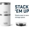 YETI Rambler 10 oz Ceramic Lined Lowball 2.0, Vacuum Insulated with MagSlider Lid, Cape Taupe(White)