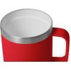 YETI Rambler 10 oz Ceramic Lined Stackable Mug, Vacuum Insulated, Stainless Steel with MagSlider Lid, Ridgeline(Rescue Red)