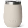 YETI Rambler 10 oz Wine Ceramic Lined Tumbler, Tropical Pink(Cape Taupe)