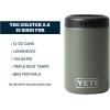 YETI Rambler 12 oz. Colster Can Insulator for Standard Size Cans, Venom(Camp Green (No Can Insert))