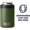 YETI Rambler 12 oz. Colster Can Insulator for Standard Size Cans, Venom(Highlands Olive)