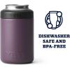 YETI Rambler 12 oz. Colster Can Insulator for Standard Size Cans, Venom(Nordic Purple)